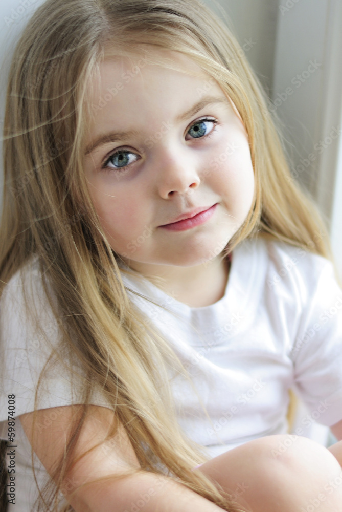 a beautiful little girl a beautiful little girl