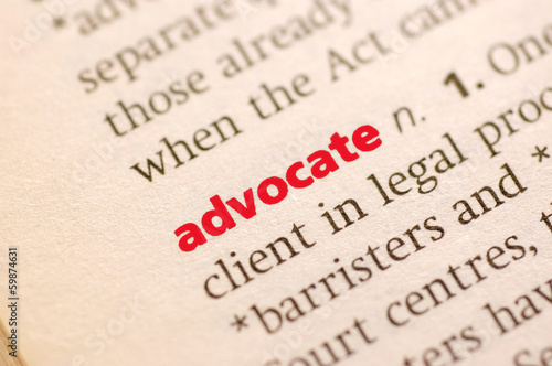 Definition of advocate