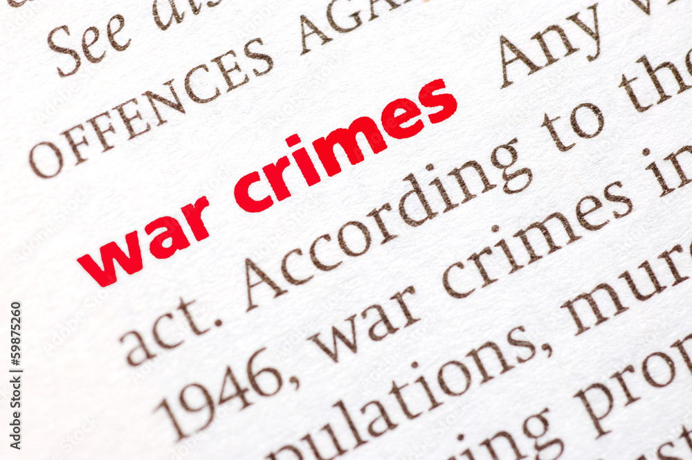 Definition of War crimes Definition of War crimes