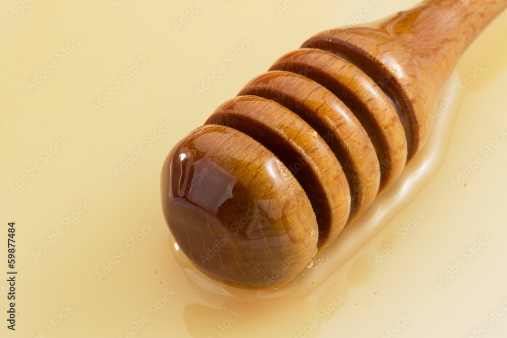 honey and stick on white honey and stick on white