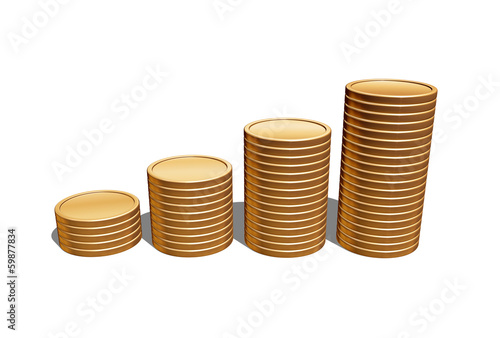 blank gold coins