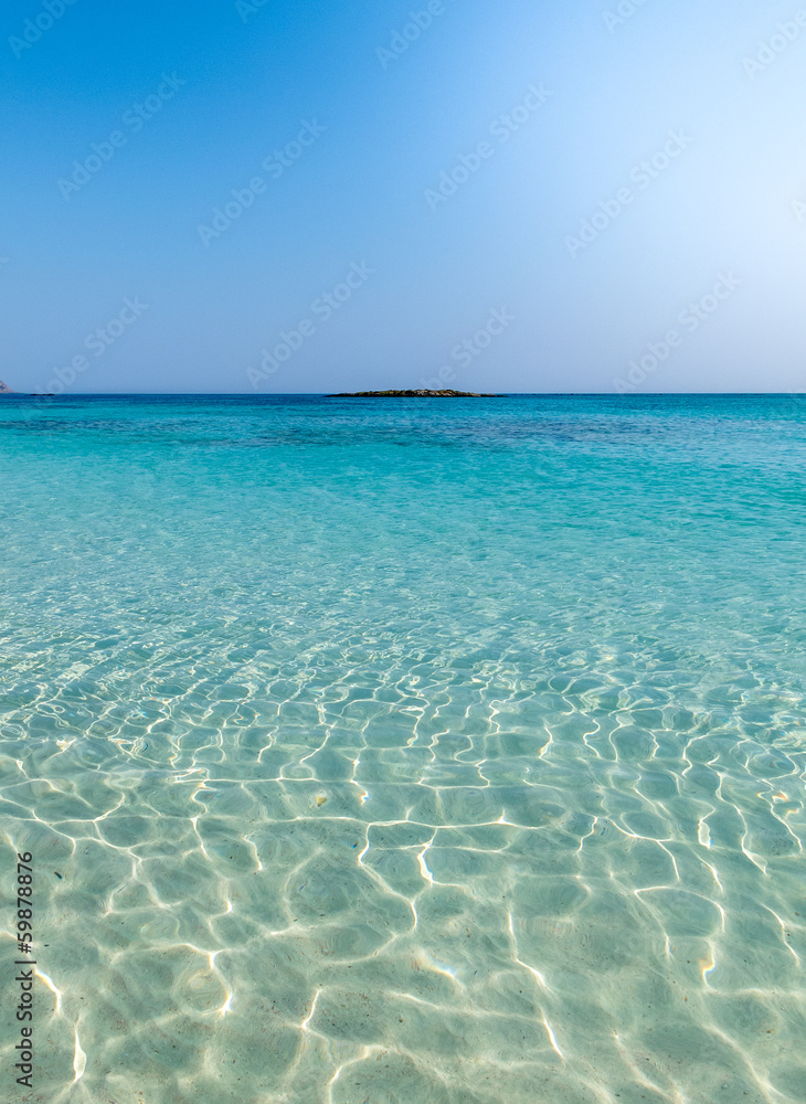 Spiaggia di Elafonissi, Creta, Grecia Spiaggia di Elafonissi, Creta, Grecia