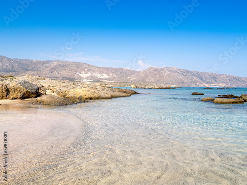 Spiaggia di Elafonissi, Creta, Grecia photo