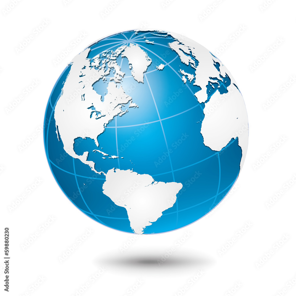 Fototapeta premium グローバルイメージ・地球