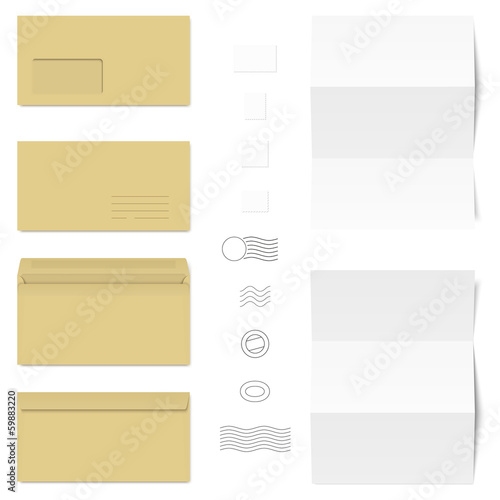 Briefumschläge / Briefpapier / Briefmarken