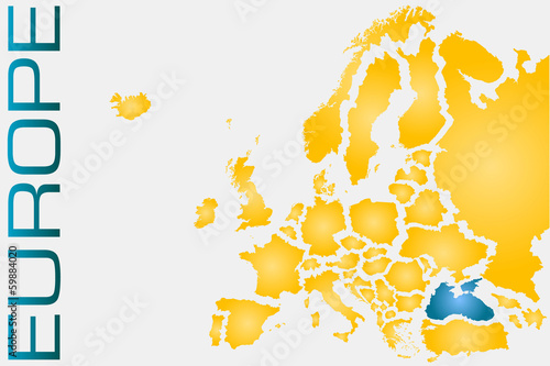 Map of europe