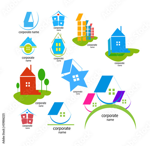 collection of House vector Icons