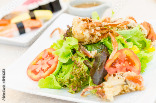 Crab salad
