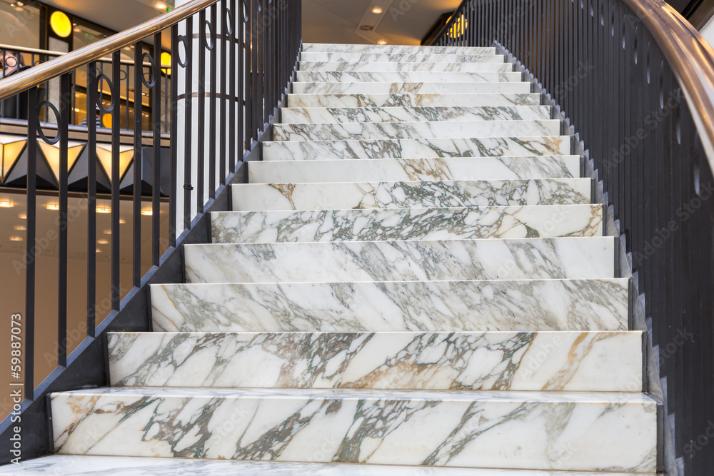 Obraz premium Art deco marble stairs