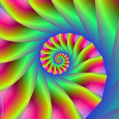 Psychedelic Spiral Steps