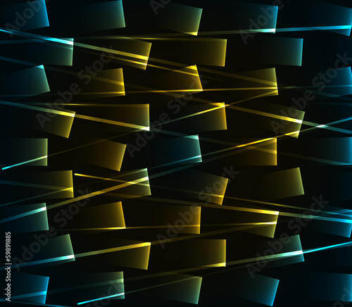 The abstract lightning background