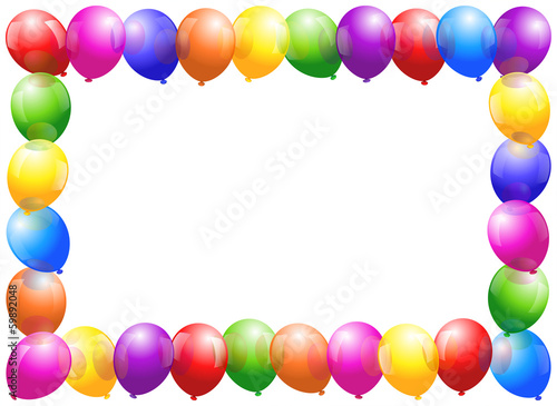 Balloons Frame