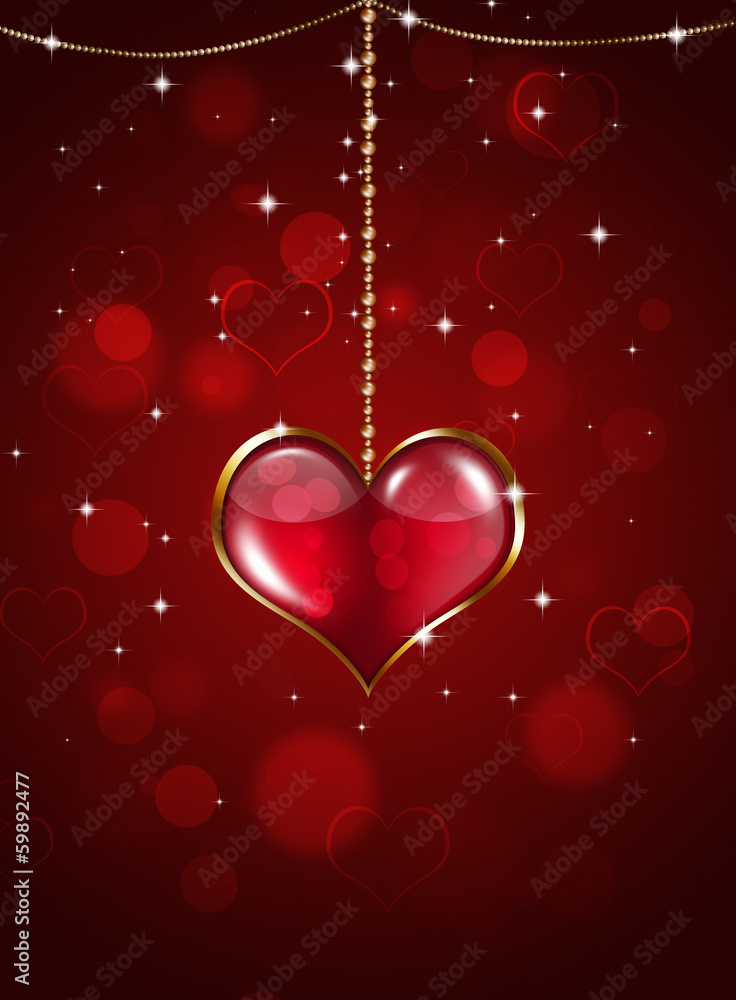 Red Valentine Holiday Background Red Valentine Holiday Background