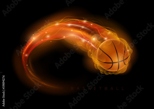 Basketball comet