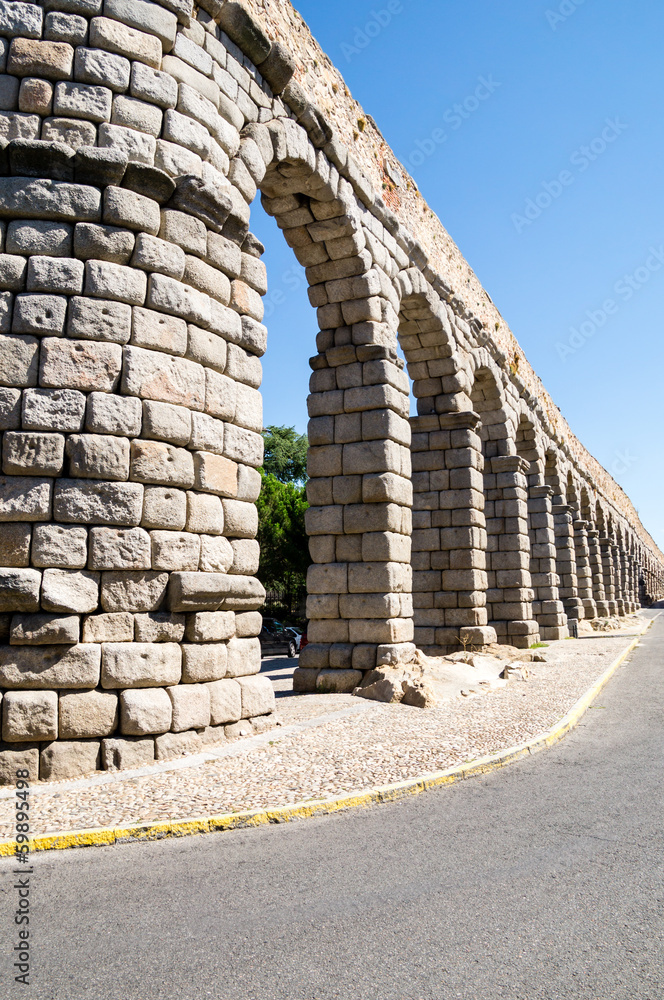 Acueducto in Segovia, Spain