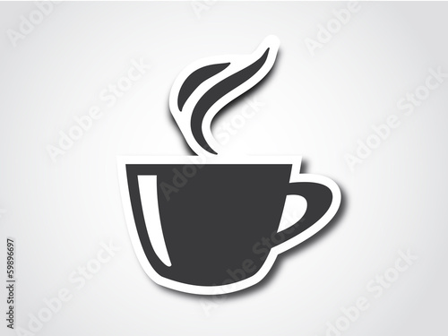 Coffee cup symbol