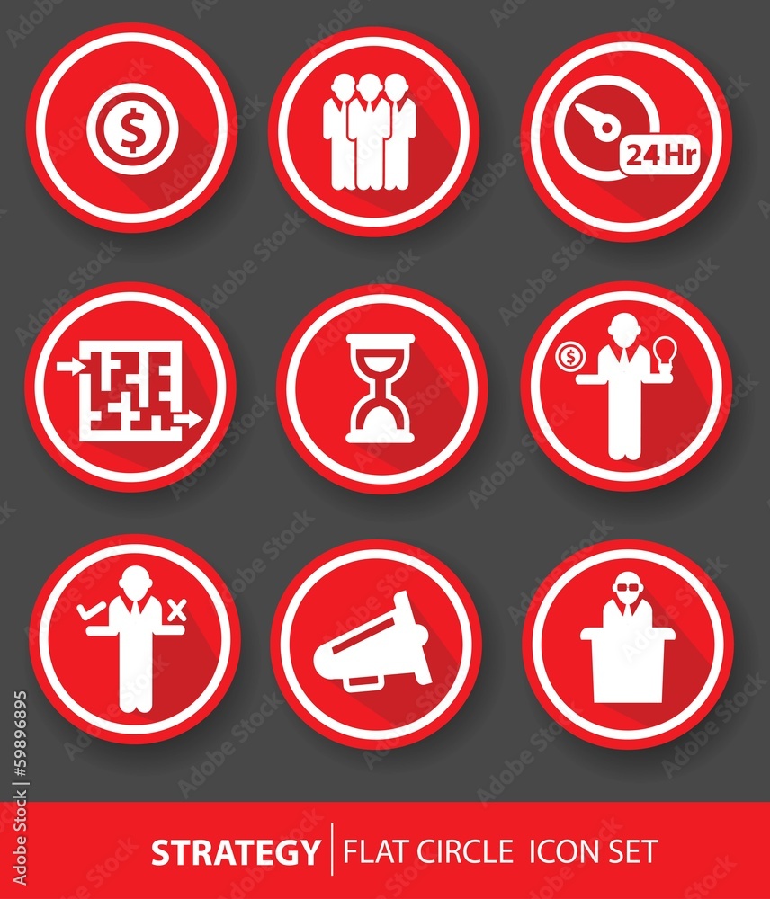 Strategy & Business concept buttons,vector Strategy & Business concept buttons,vector