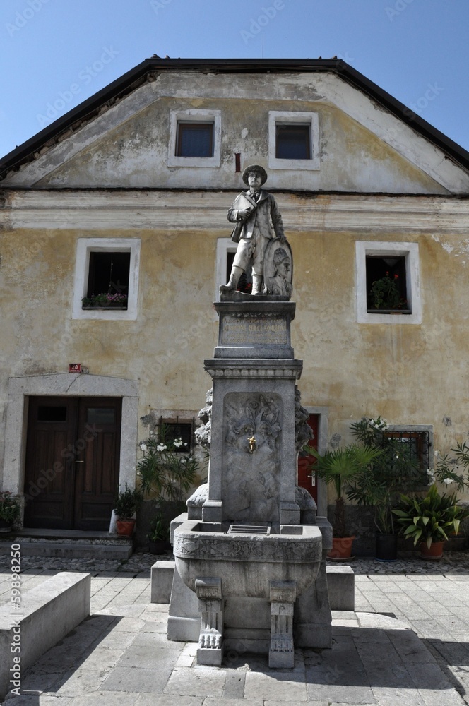 Statue of Josipini Hocevarjevi, Slovenia.