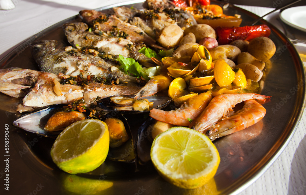 fish platter fish platter
