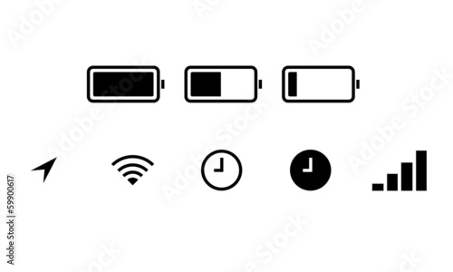 Statu Bar icons
