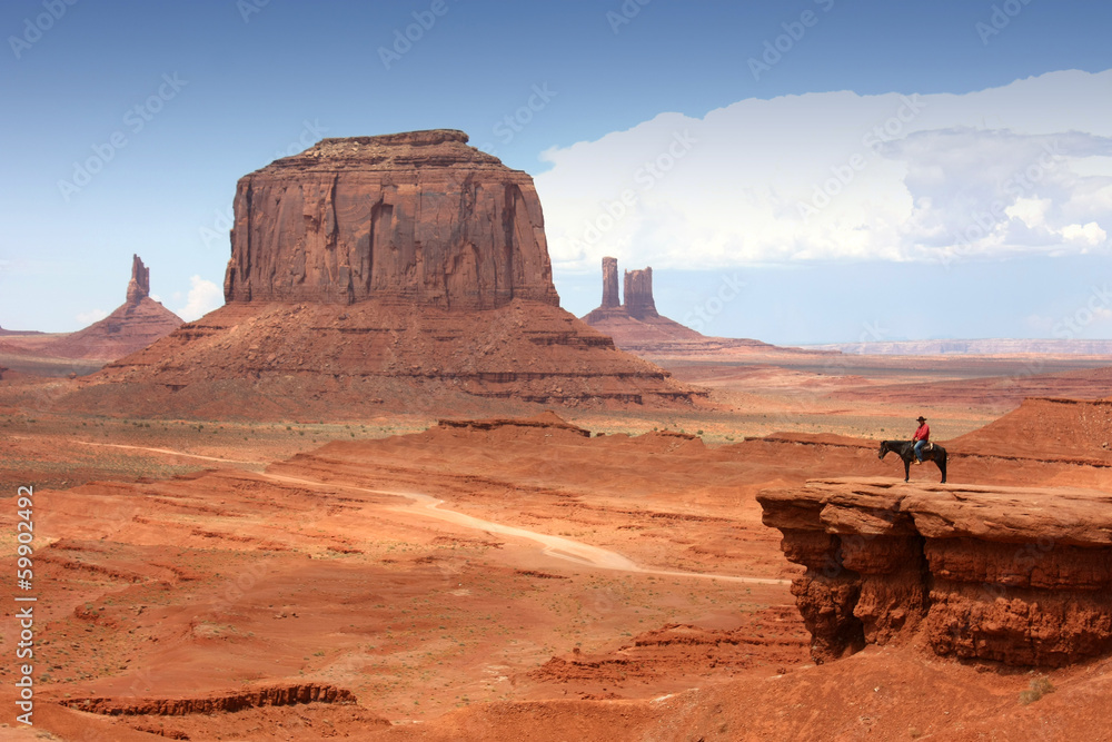 Naklejka premium Monument Valley - USA
