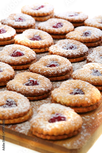 Linzer Cookie.