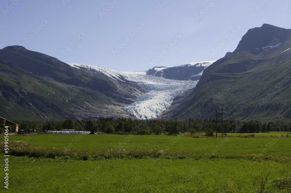 global warming Svarisen in Norway