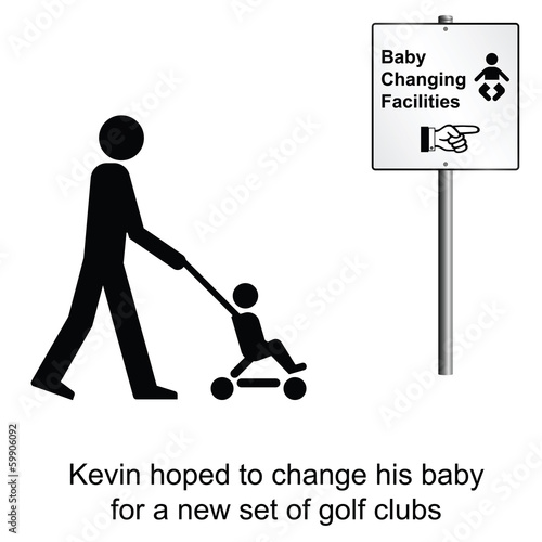 Kevin hoped for a good swap cartoon