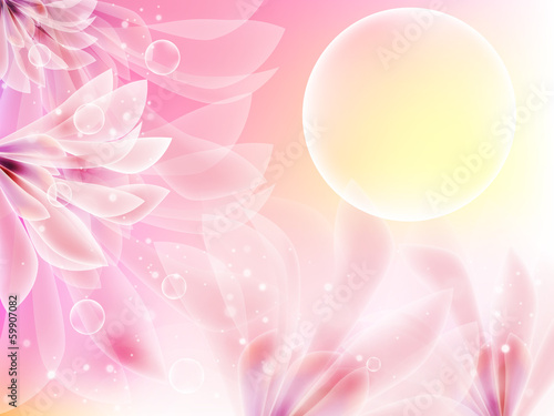 translucent flowers
