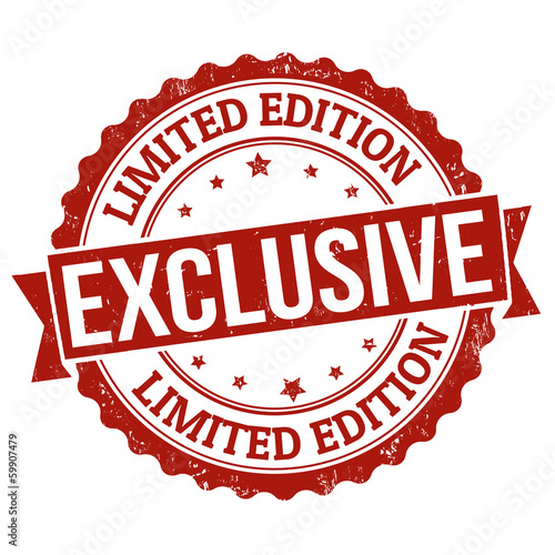 Exclusive, limited edition stamp