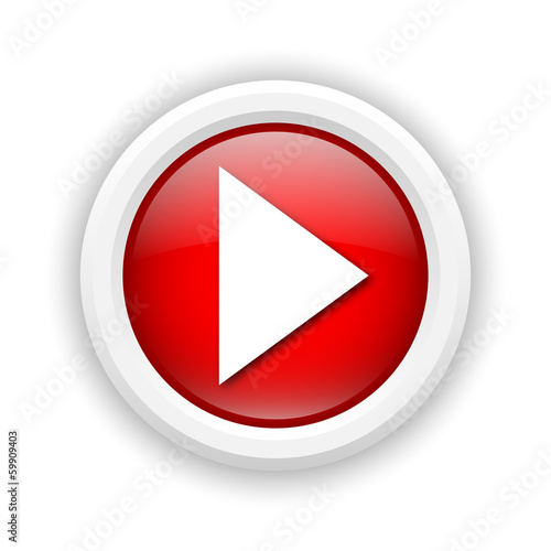 Free Download Play sign icon - GFXLoad