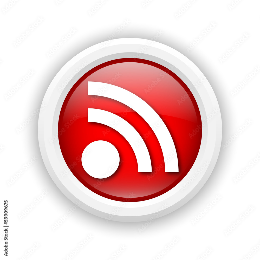 Rss sign icon Rss sign icon