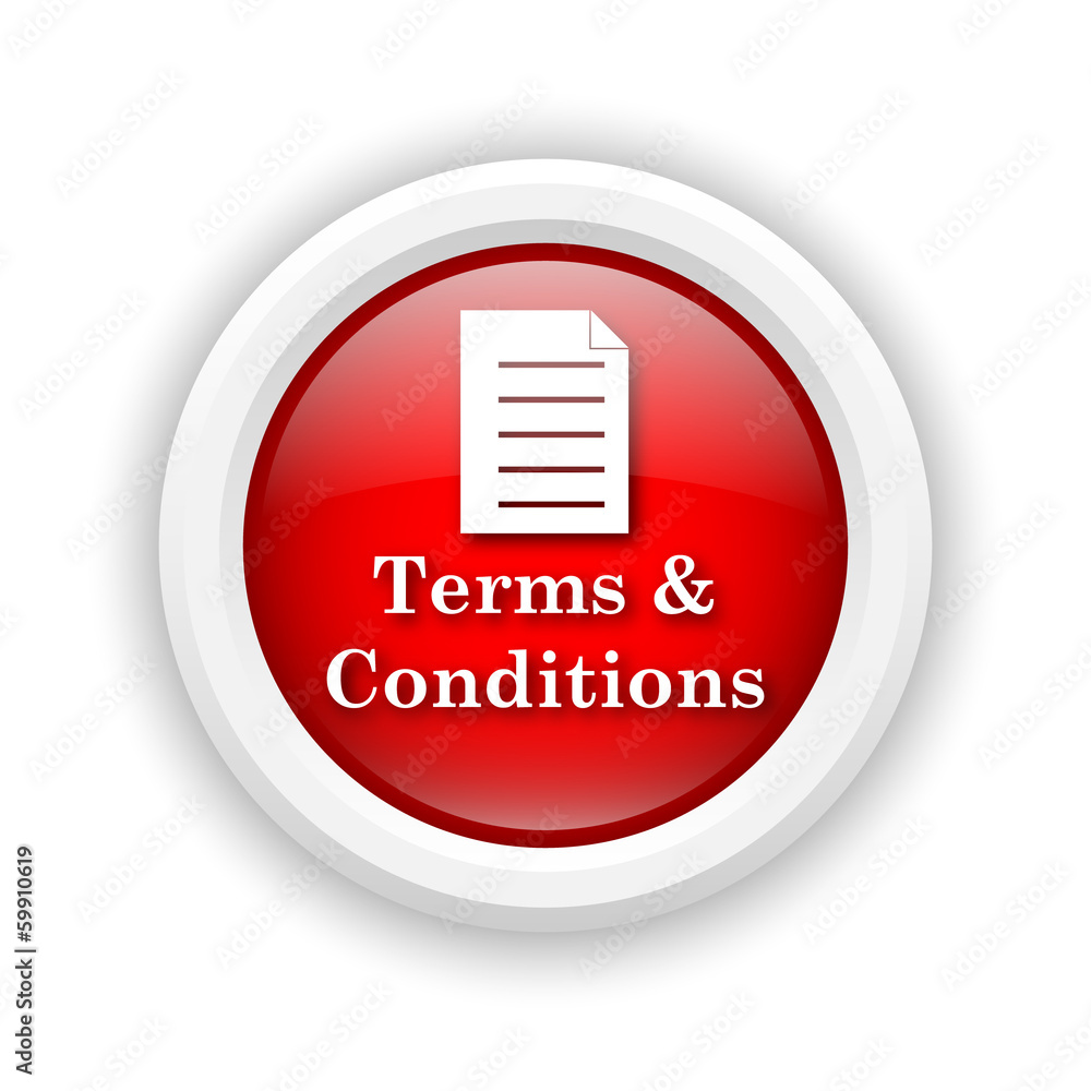 Terms and conditions icon Terms and conditions icon