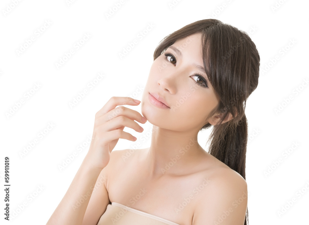 Asian beauty face Asian beauty face