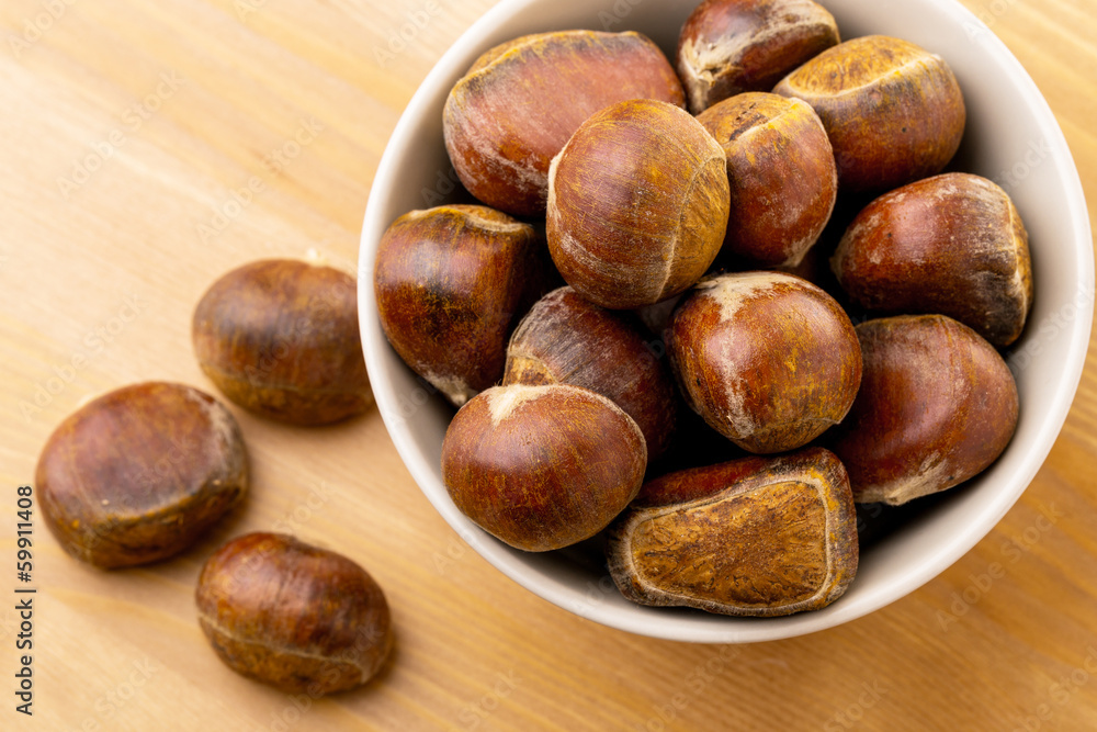 Chestnut in bowl Chestnut in bowl