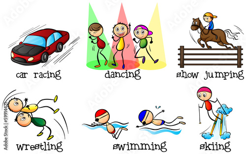 Different physical activities