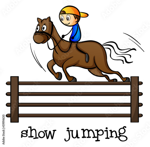 A show jumping