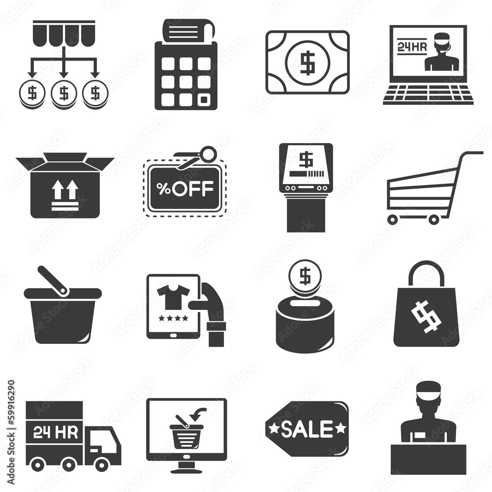 supermarket icons set, shopping icons supermarket icons set, shopping icons
