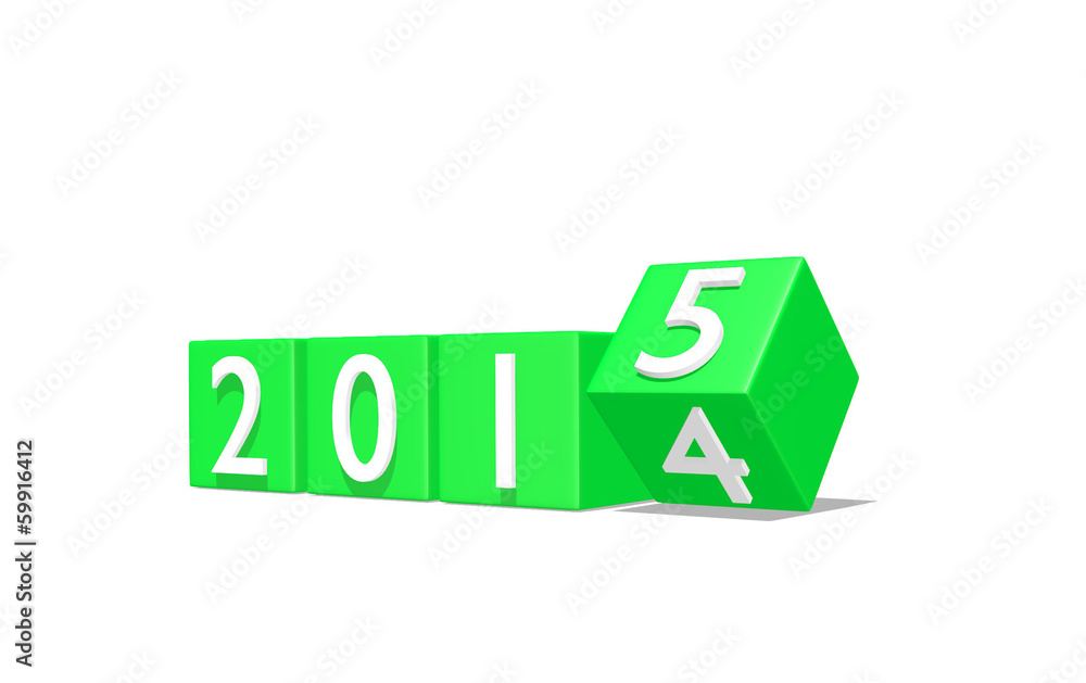 New Year 2015 3d New Year 2015 3d