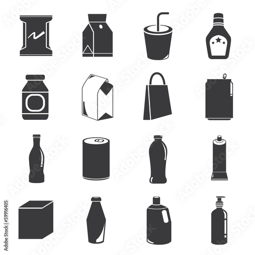 box icons, packaging icons