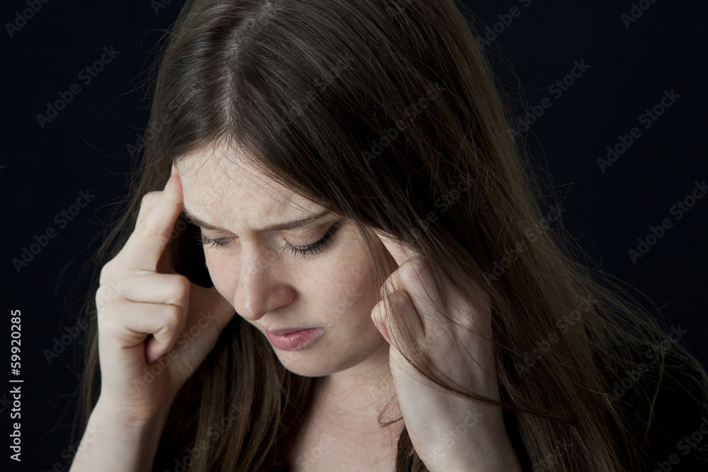 massaging temples in migraine massaging temples in migraine