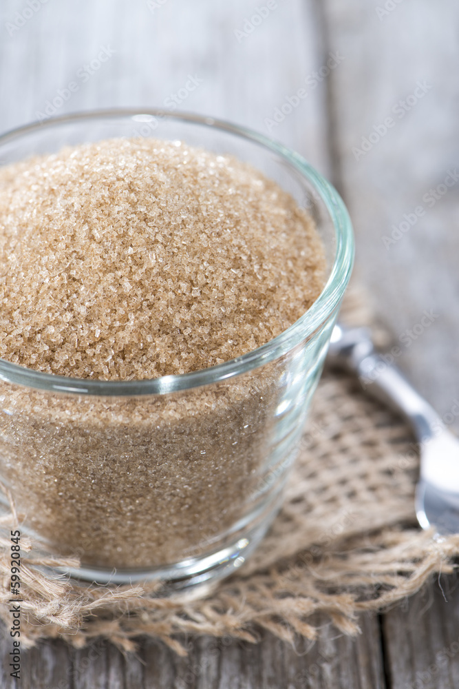 Portion of Brown Sugar Portion of Brown Sugar