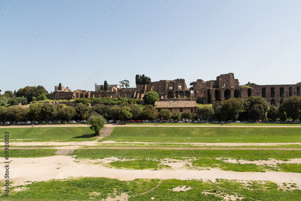 Fototapeta premium Site of Ancient Chariot Races
