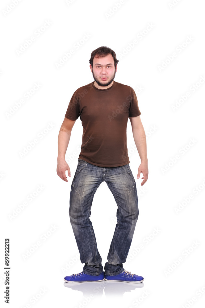 Fototapeta premium funny hipster