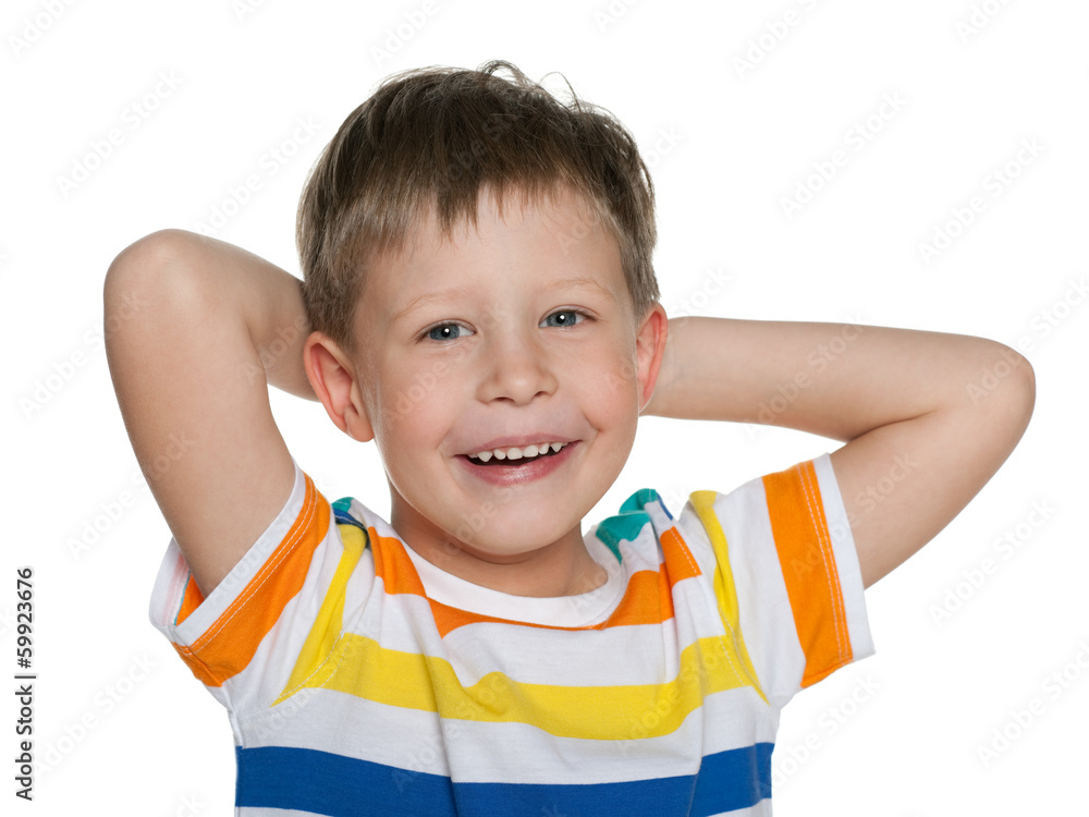 Happy young boy