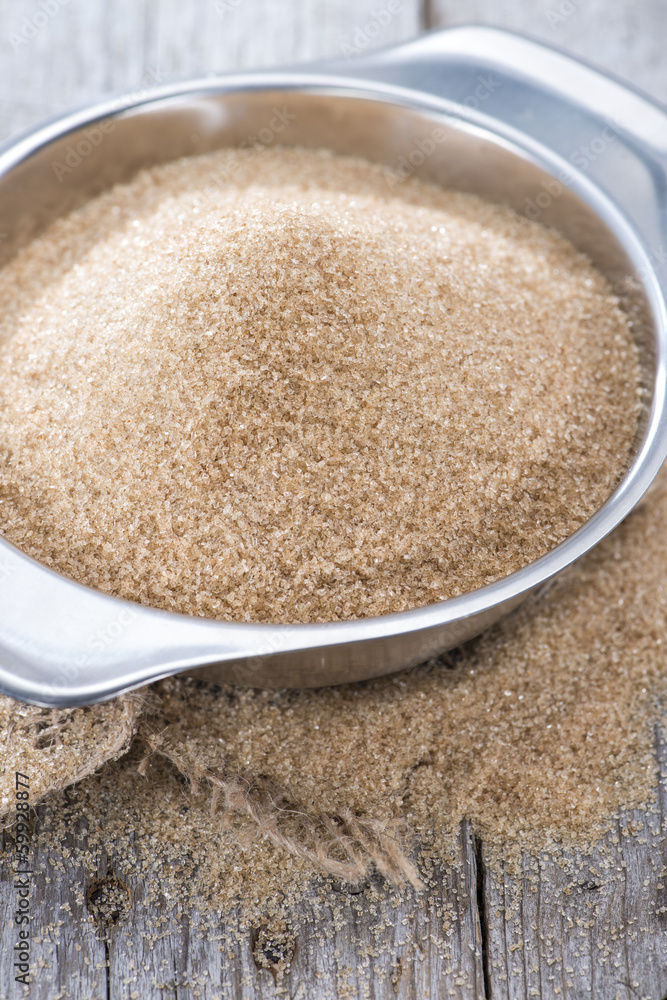 Portion of Brown Sugar Portion of Brown Sugar