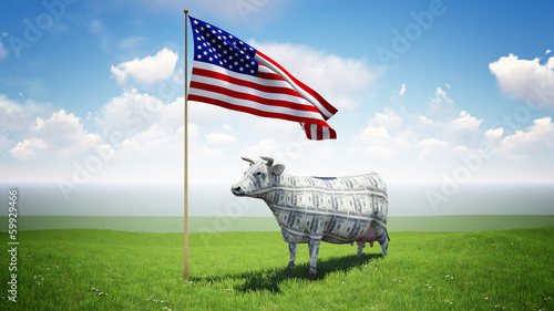 Принти на полотні Cash Cow