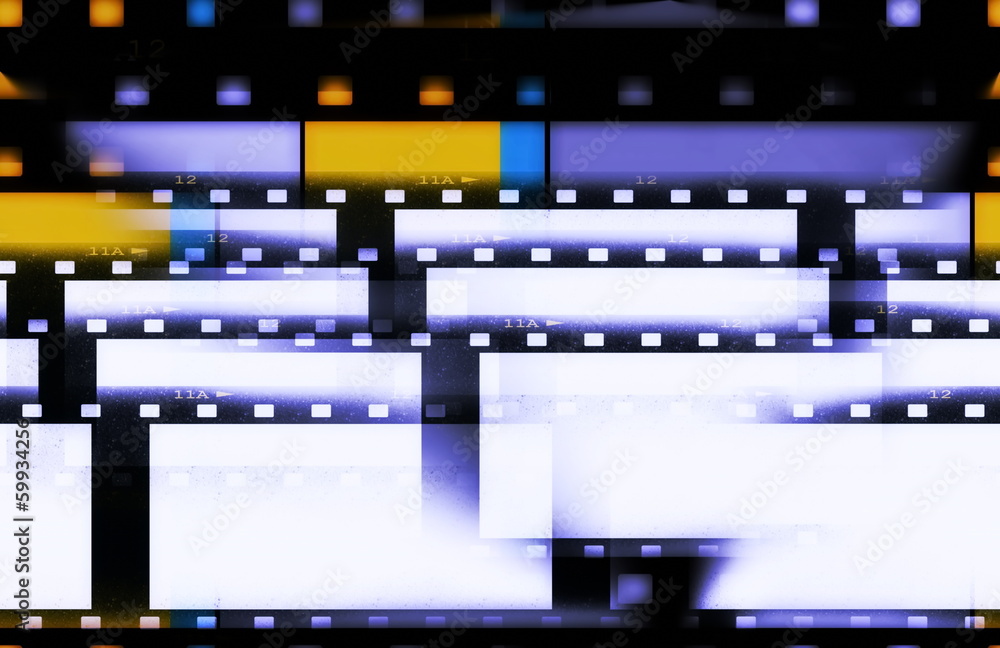 film strip frame isolated on white background film strip frame isolated on white background