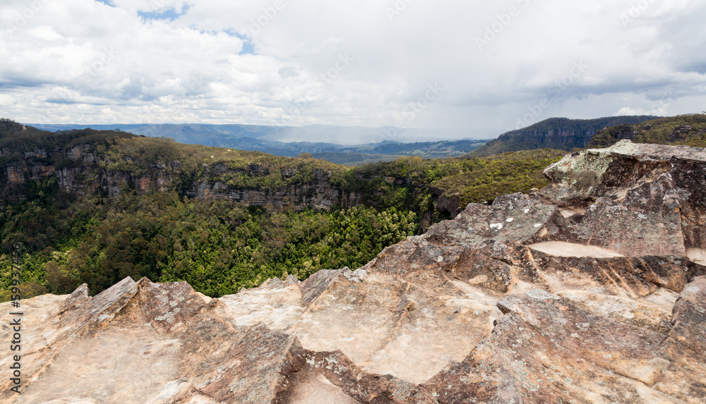 Landslide Lookout in Blue Mountains Australia