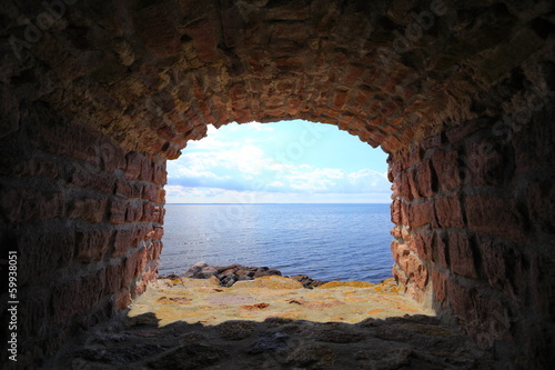 Fort Christiansoe island Bornholm Denmark
